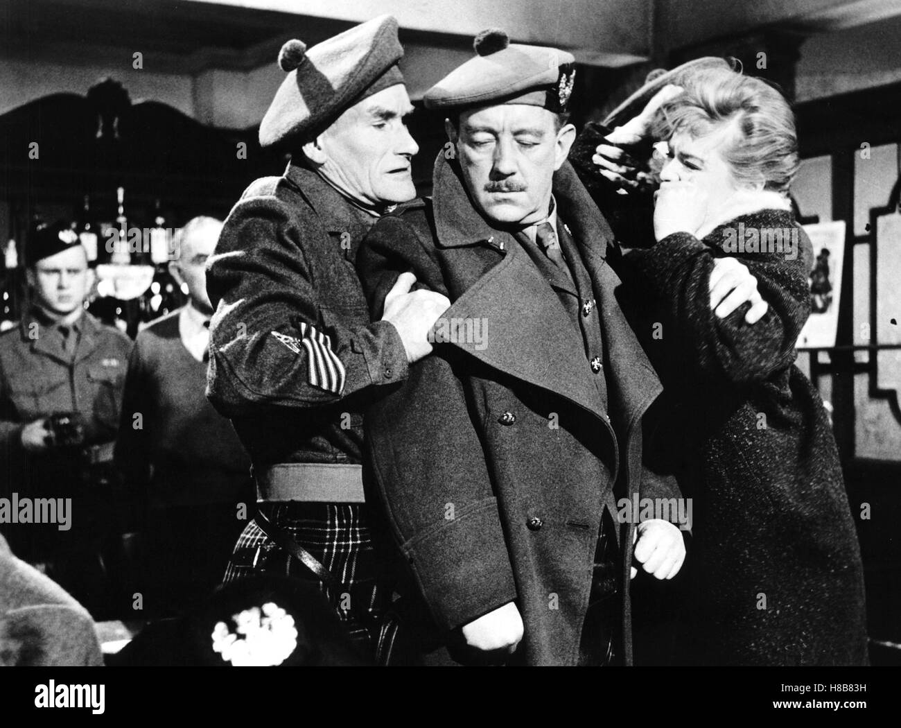 Einst ein Held, (TUNES OF GLORY) GB 1960, Regie: Ronald Neame, DUNCAN MACRAE, ALEC GUINNES, SUSANNAH YORK, Key: Clinch, Uniform Stock Photo