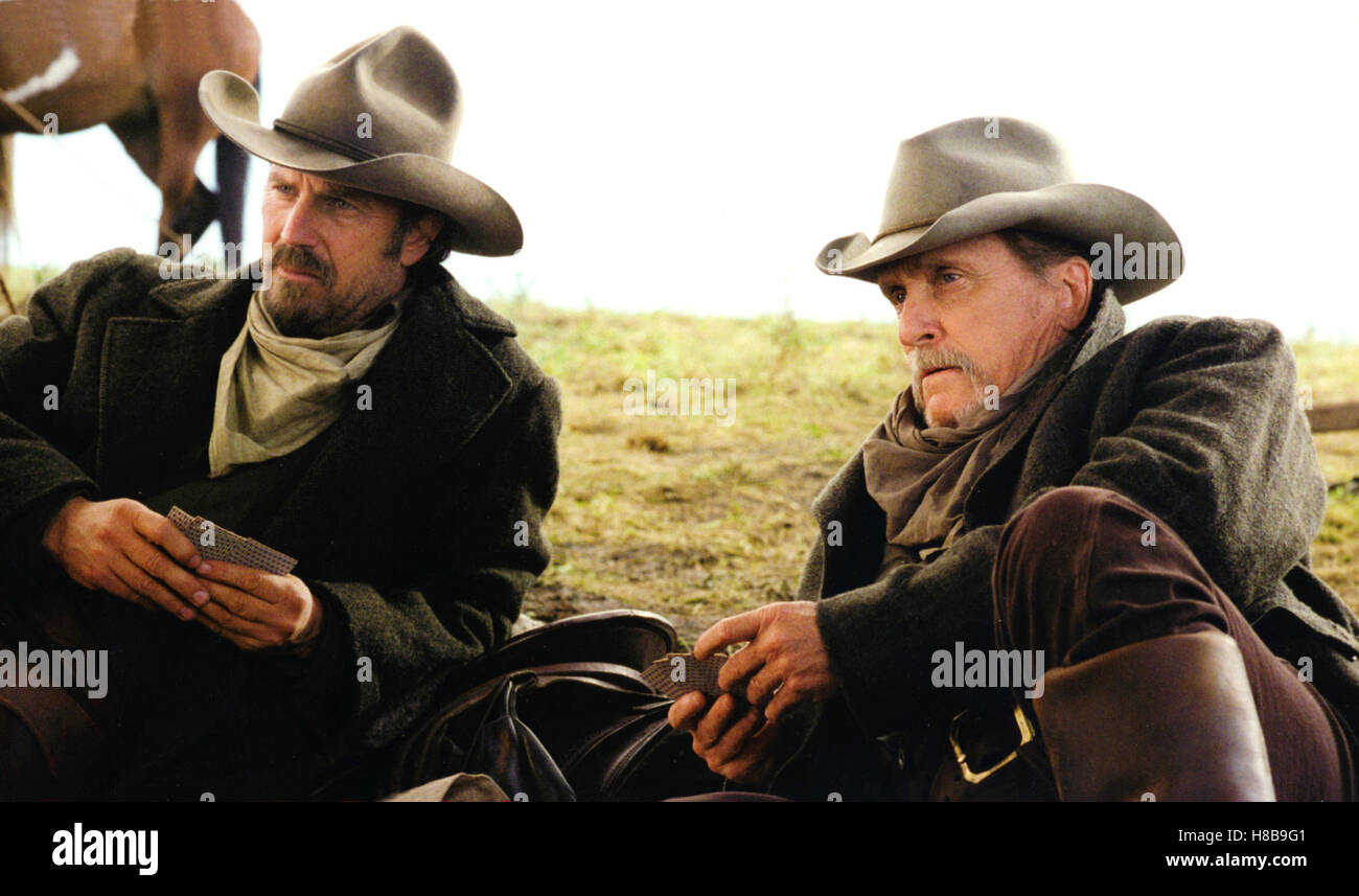 Open Range - Weites Land, (OPEN RANGE) USA 2003, Regie: Kevin Costner, KEVIN COSTNER, ROBERT DUVALL, Key: Cowboy, Cowboyhut, Stock Photo