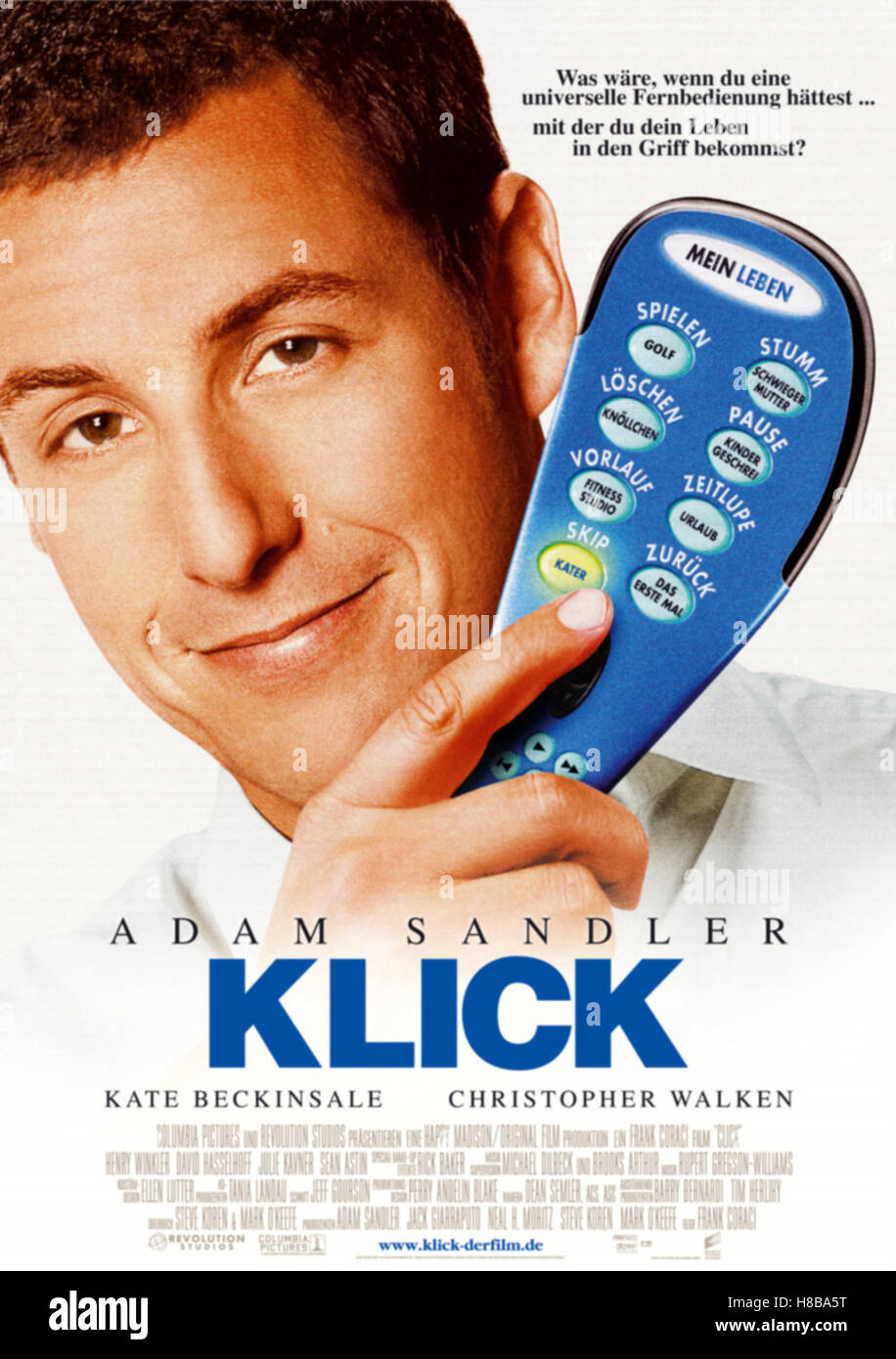 Klick, (CLICK) USA 2006, Regie: Frank Coraci, ADAM SANDLER, Key: Fernbedienung, Plakat, , Verleih: Sony Stock Photo
