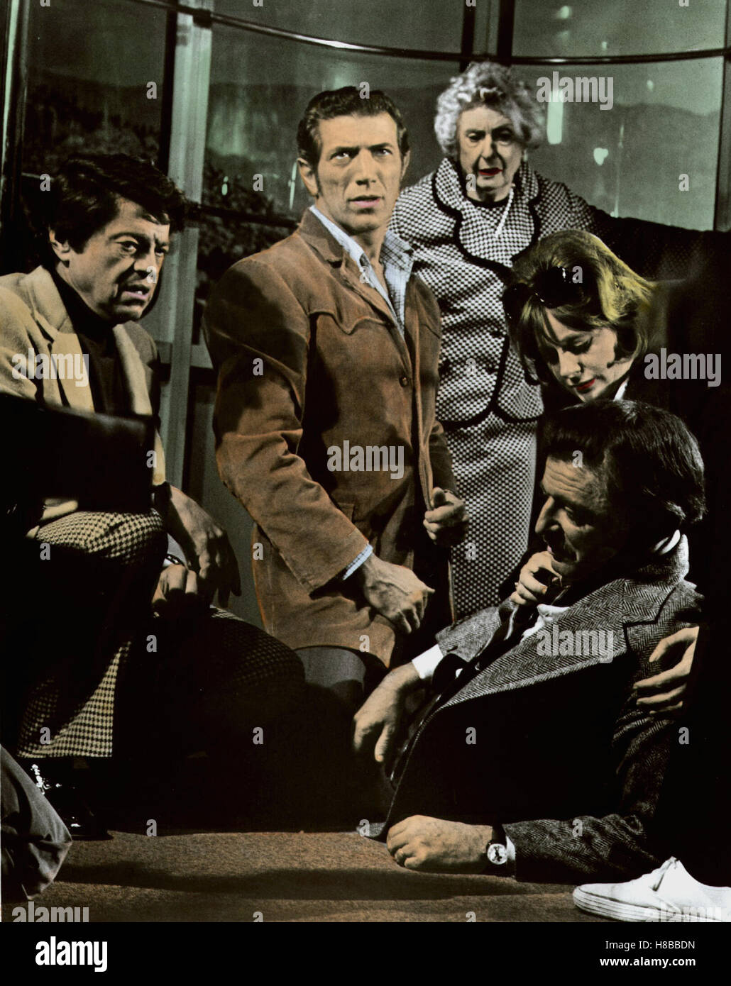 Seilbahn in den Tod, (SKYWAY TO DEATH) TVM USA 1974, Regie: Gordon Hessler, ROSS MARTIN, JOSEPH CAMPANELLA, RUTH McDEVITT; NANCY MALONE, JOHN ASTIN, Key: Stock Photo