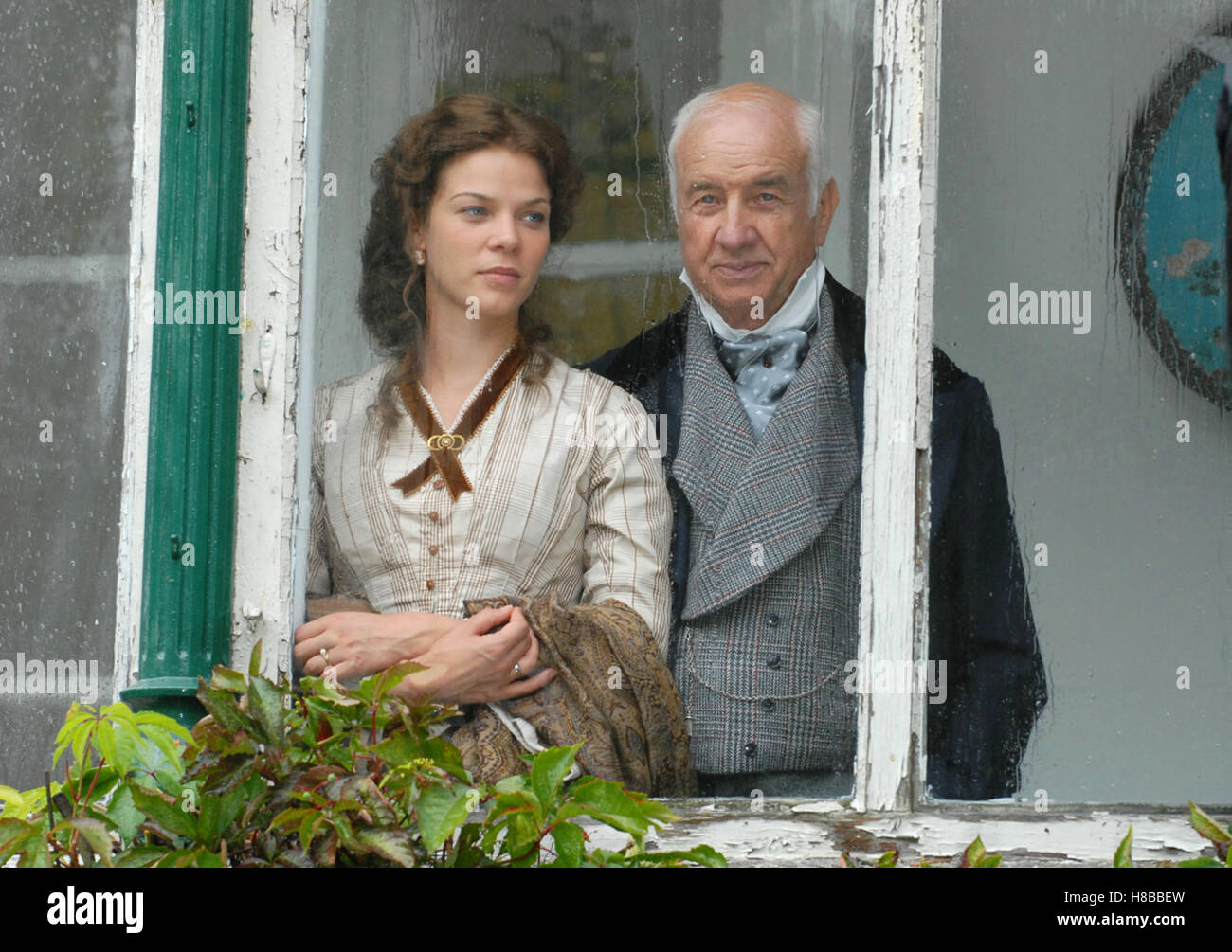 Buddenbrooks, (BUDDENBROOKS) D 2008, Regie: Heinrich Breloer, JESSICA SCHWARZ, ARMIN MUELLER-STAHL, Key: Fenster Stock Photo