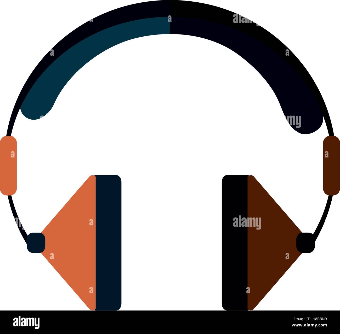 Isolated headphone device design Stock Vector Image & Art - Alamy