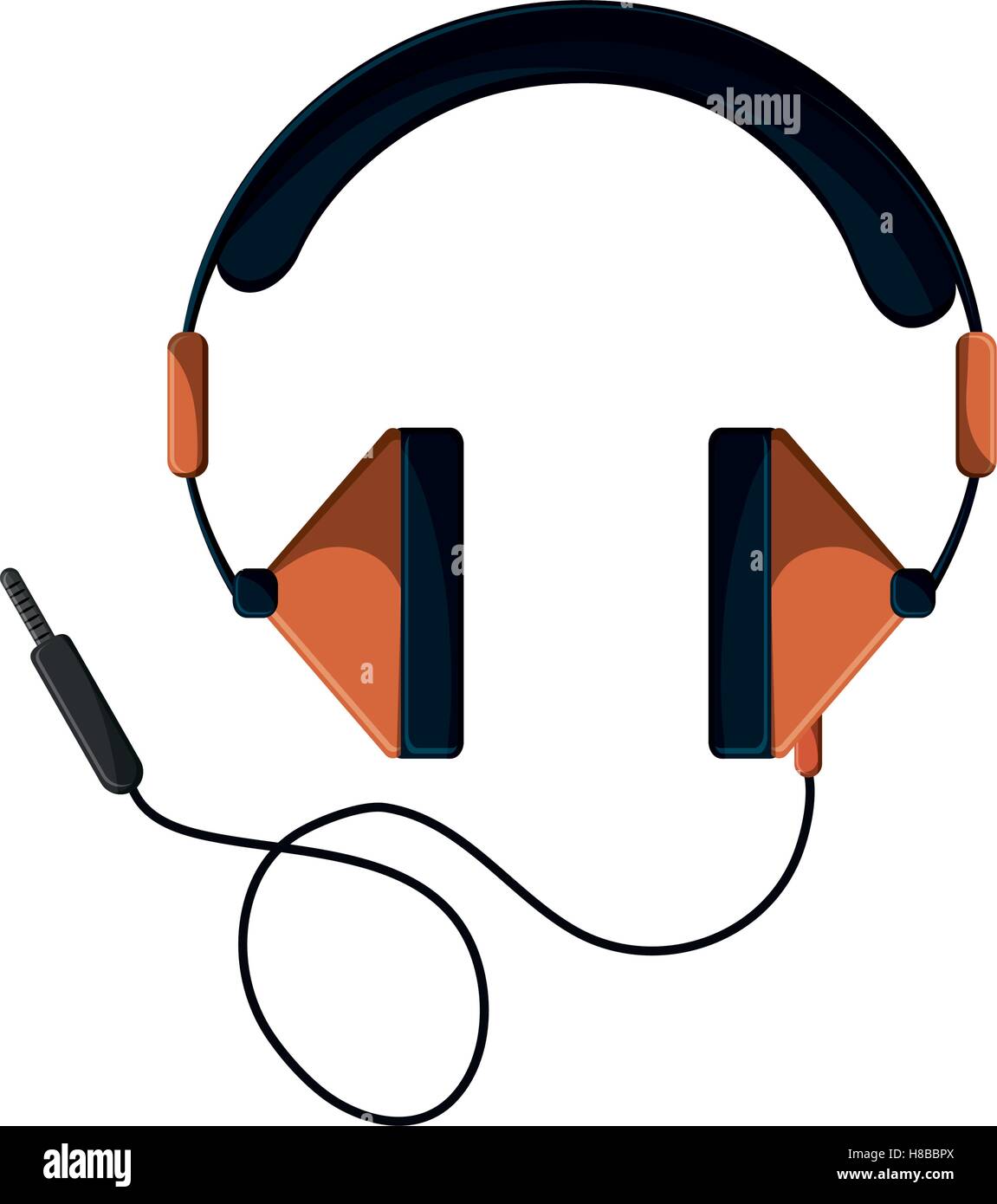 Isolated headphone device design Stock Vector Image & Art - Alamy