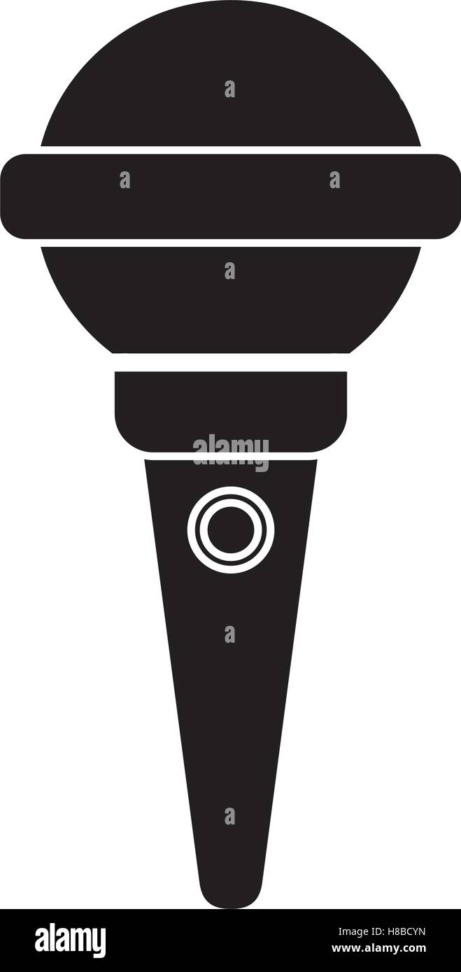 Isolated microphone of music concept Stock Vector Image & Art - Alamy
