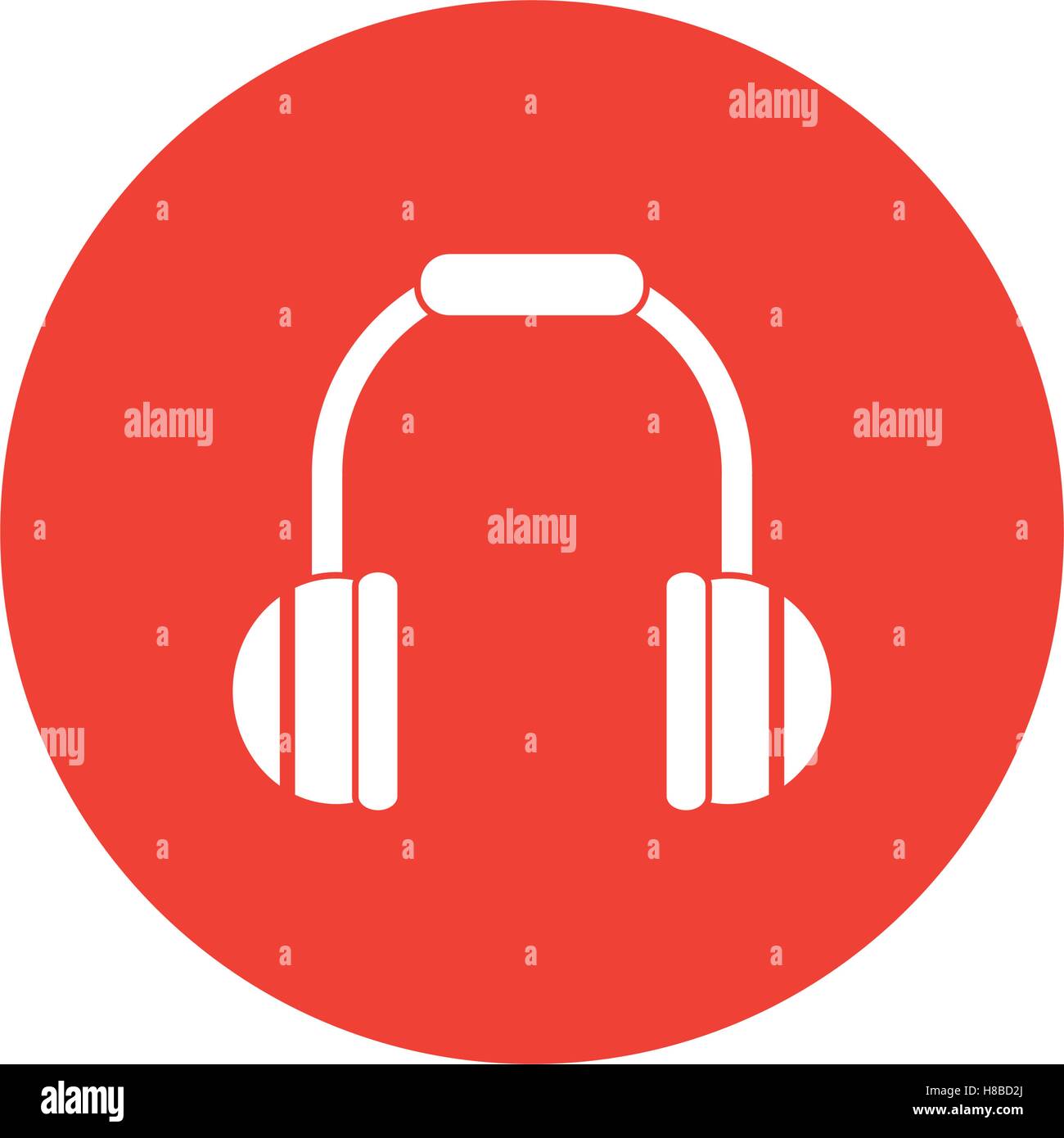 Isolated headphone device design Stock Vector Image & Art - Alamy
