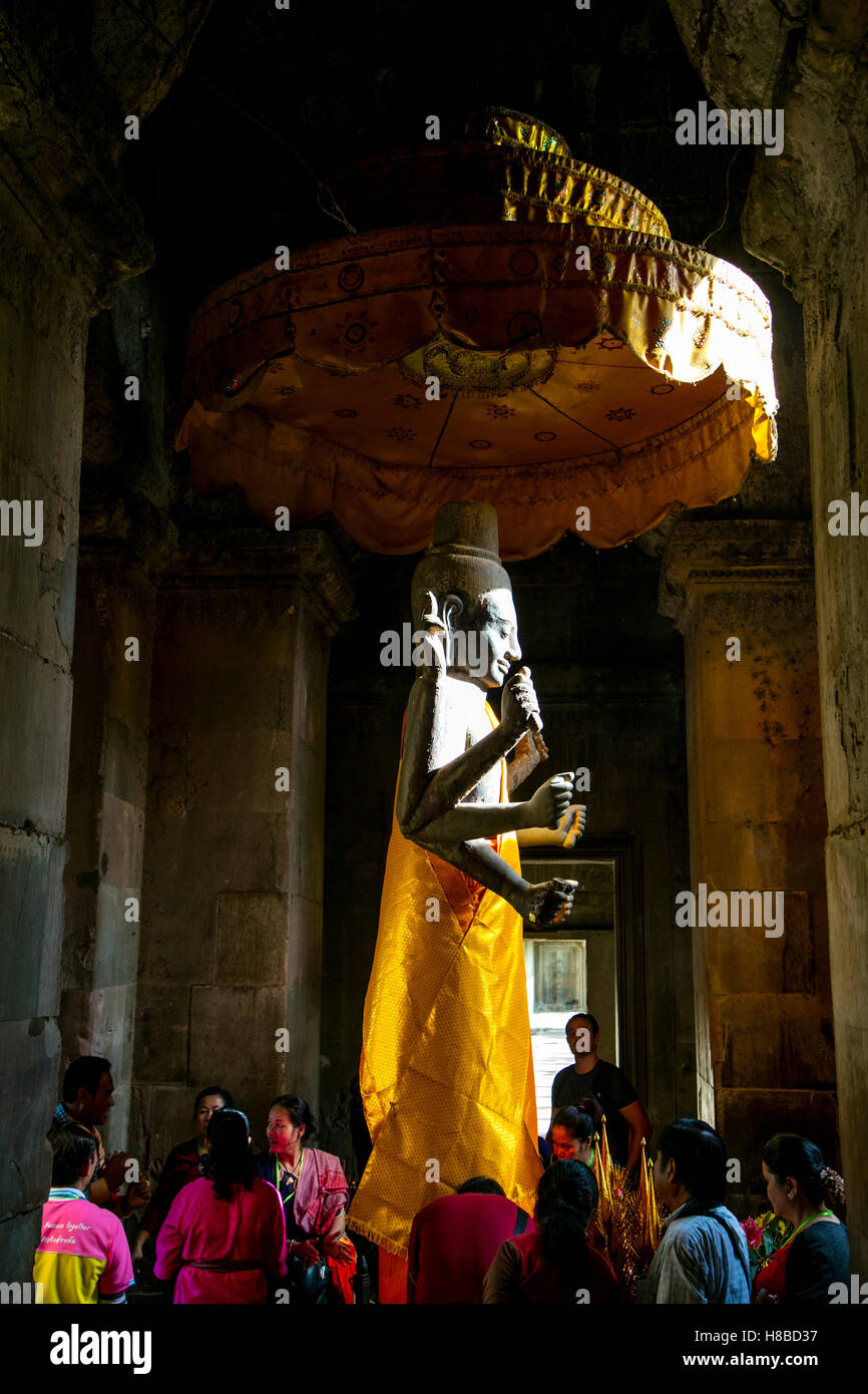 Angkor Wat, Angkor, Cambodia Stock Photo