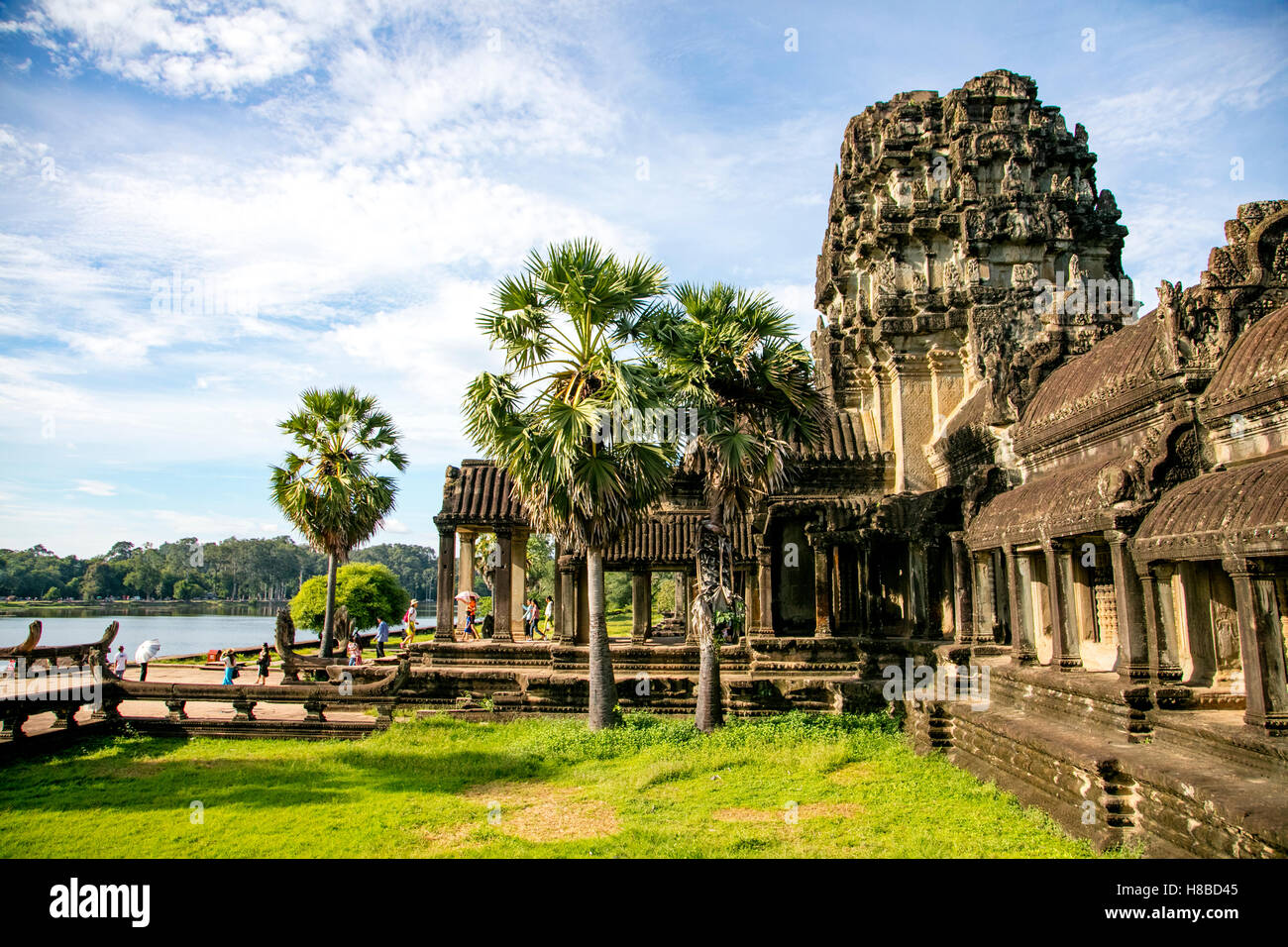Angkor Wat, Angkor, Cambodia Stock Photo