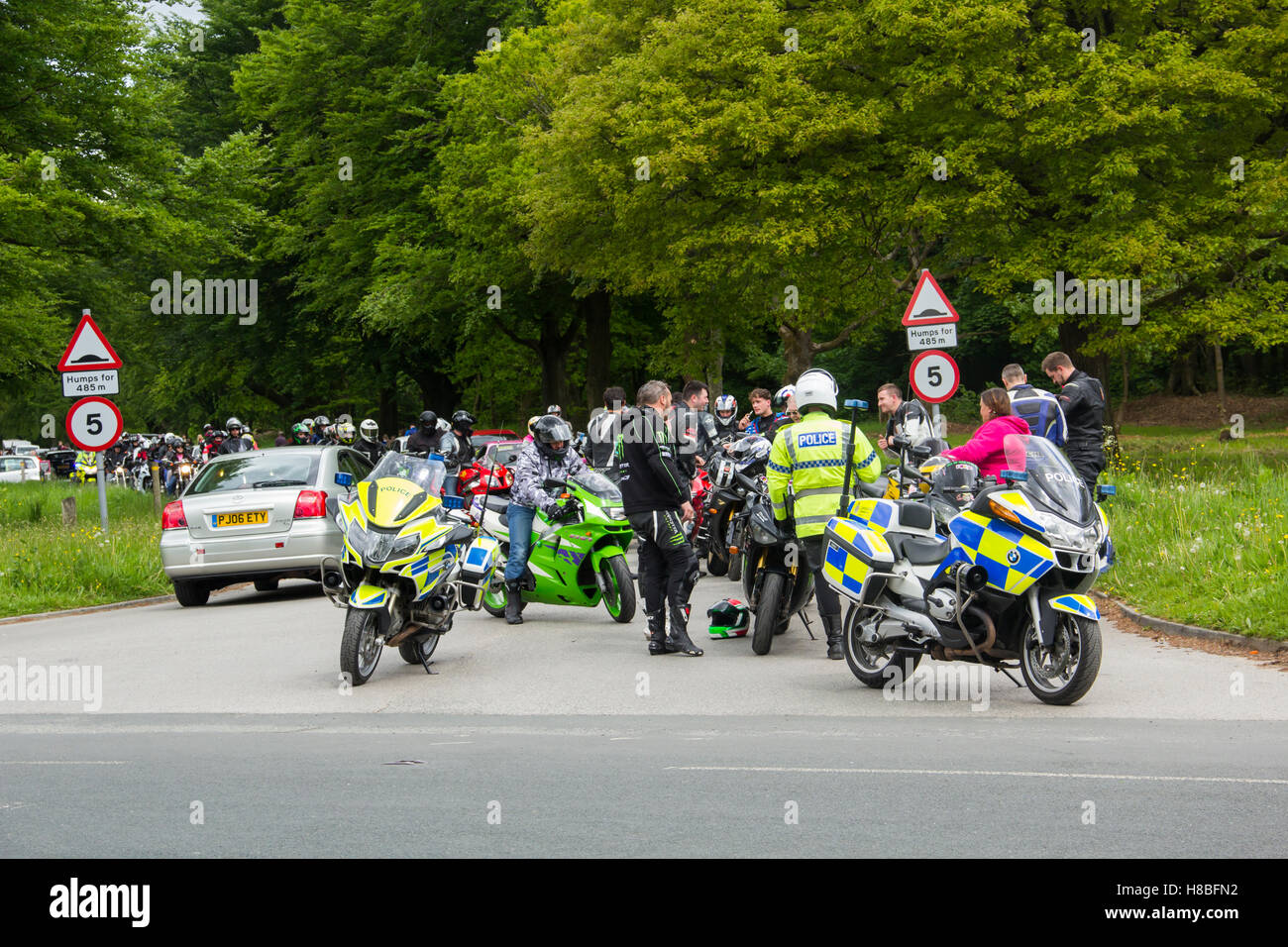 Police escort hires stock photography and images Alamy