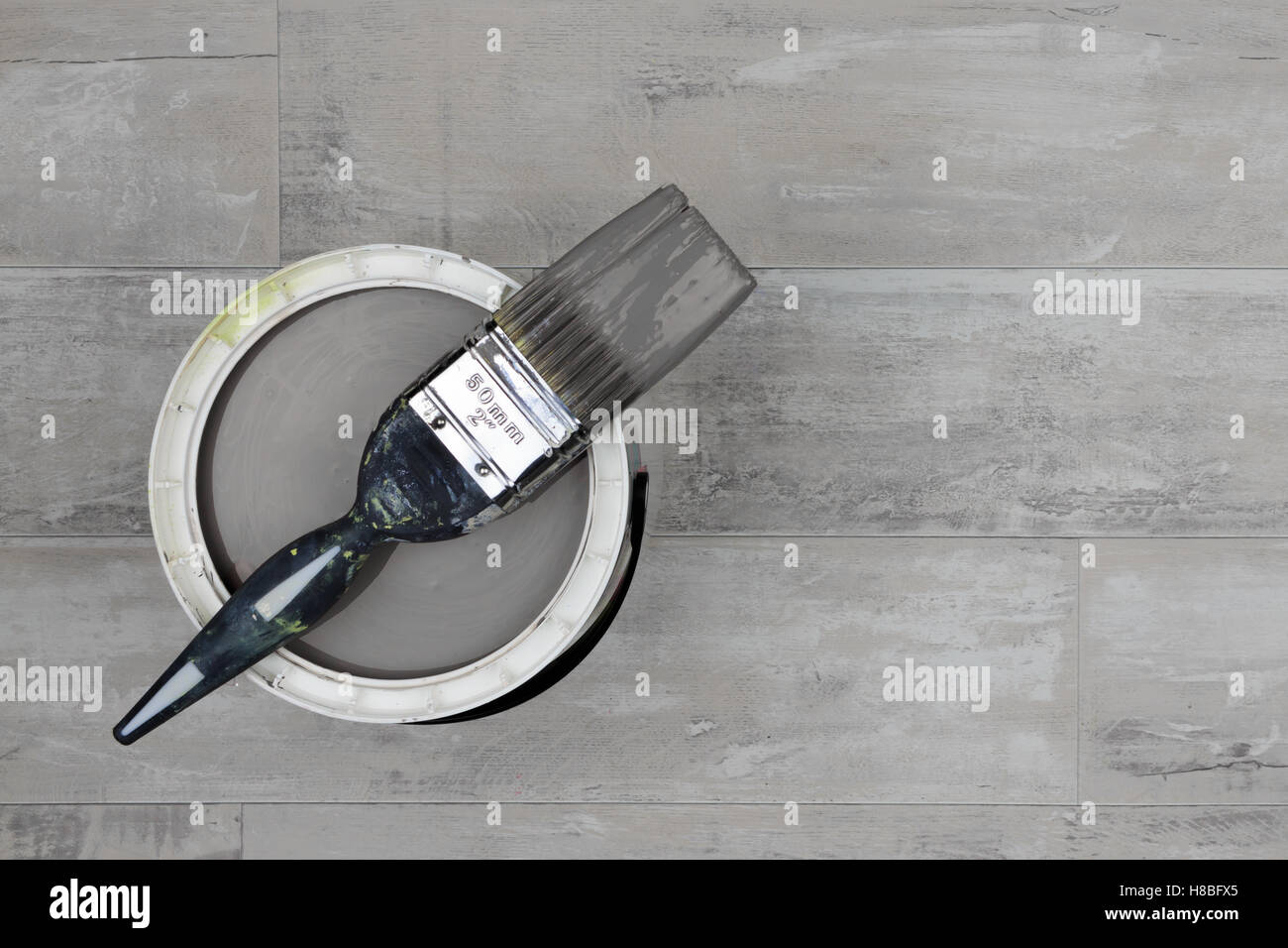 Grey paint brush hires stock photography and images Alamy