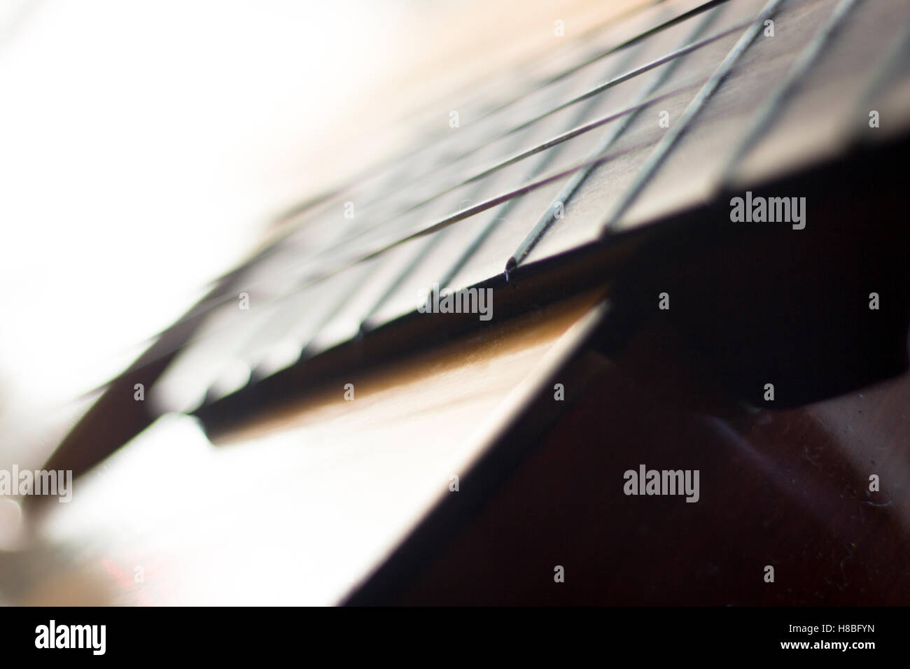 Spanish traditional flamenco wooden acoustic guitar strings and