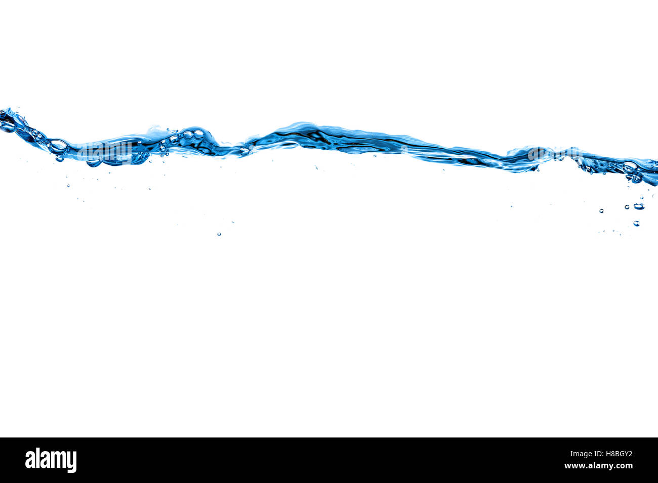 Isolated shot of water splashing Stock Photo - Alamy