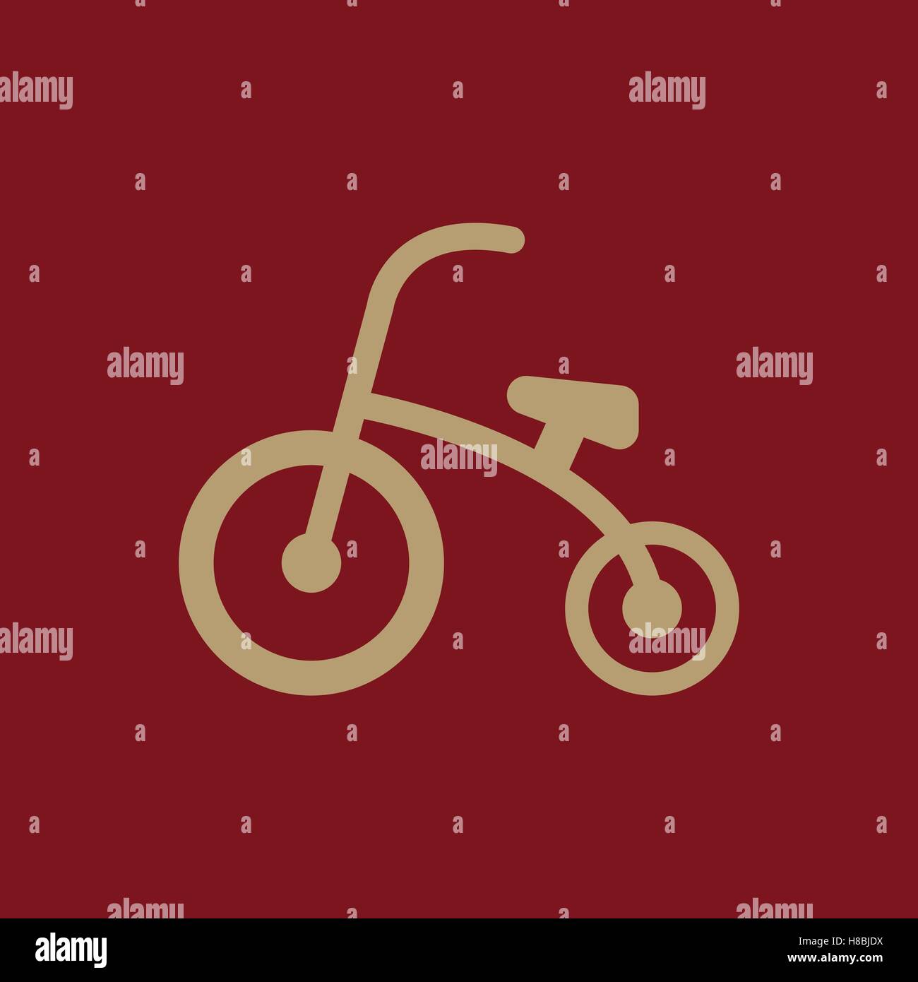 Tricycle icon. design. Bike, bicycle, Tricycle symbol. web. graphic. AI