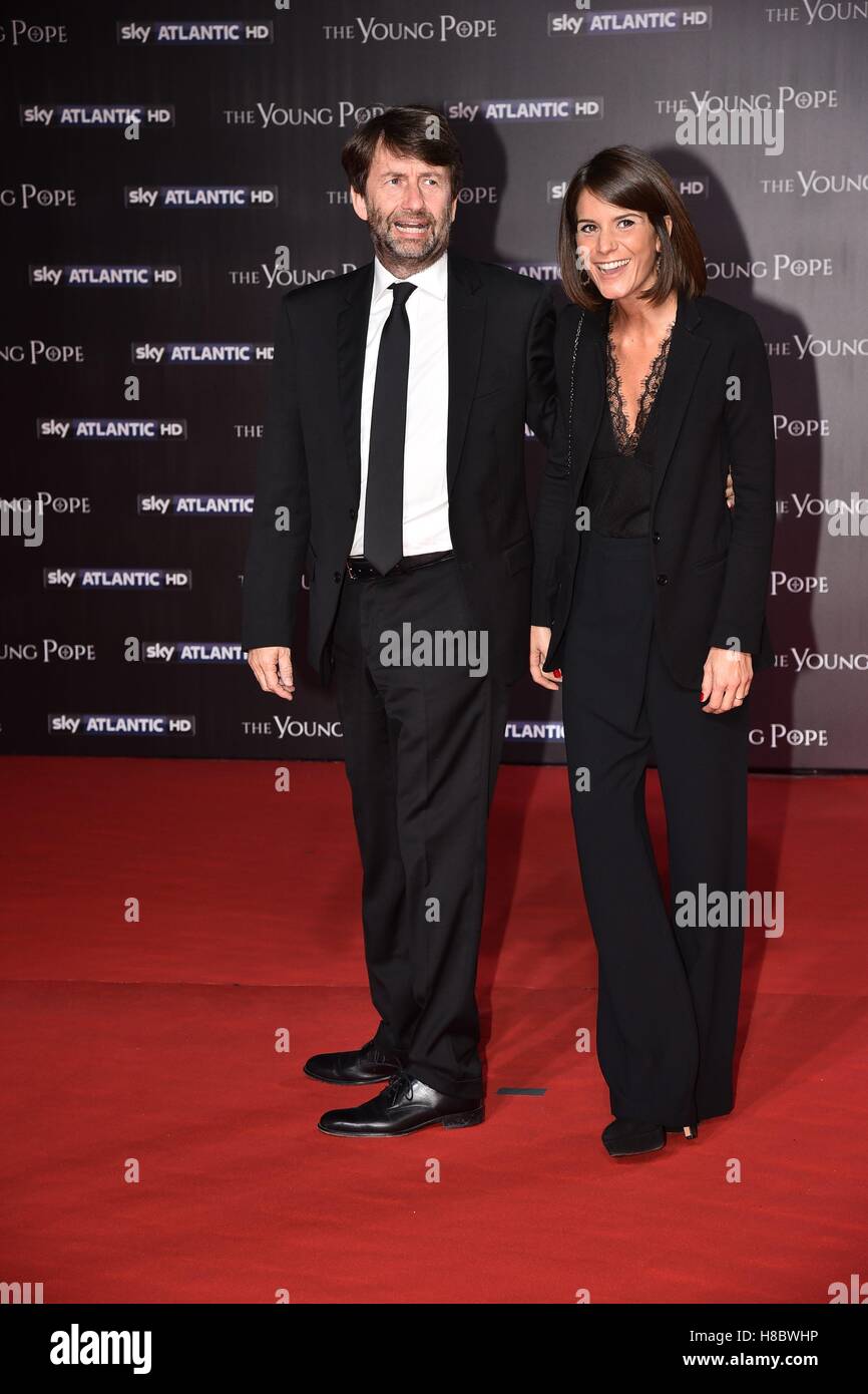 dario-franceschini-and-michela-di-biase-attending-a-preview-screening