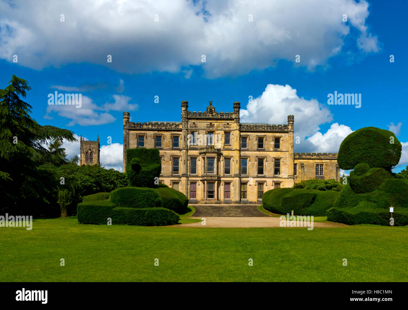 Elvaston Castle a gothic revival stately home in the grounds of
