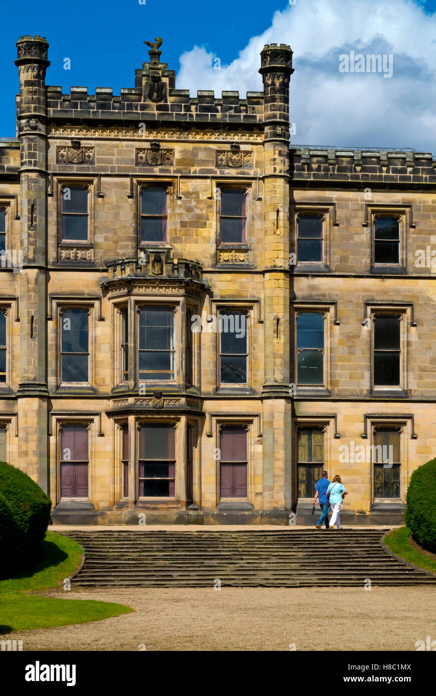 Elvaston Castle a gothic revival stately home in the grounds of