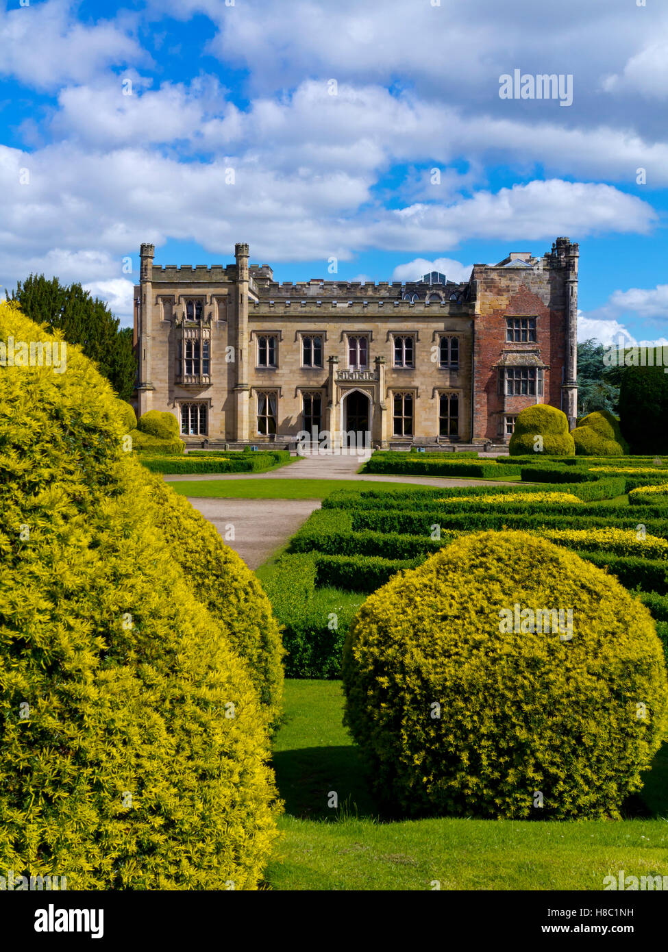 Elvaston Castle a gothic revival stately home in the grounds of