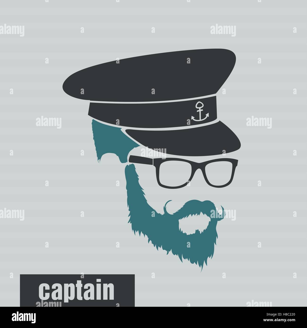 icons hairstyles beard and mustache hipster Stock Vector Image & Art ...