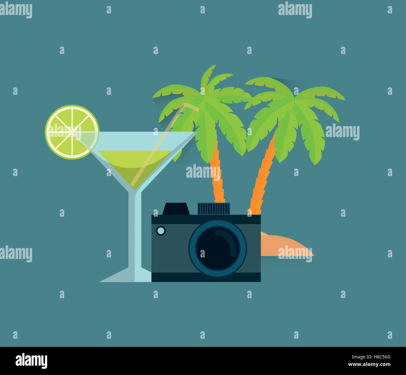 summer vacation travel Stock Vector Image & Art - Alamy