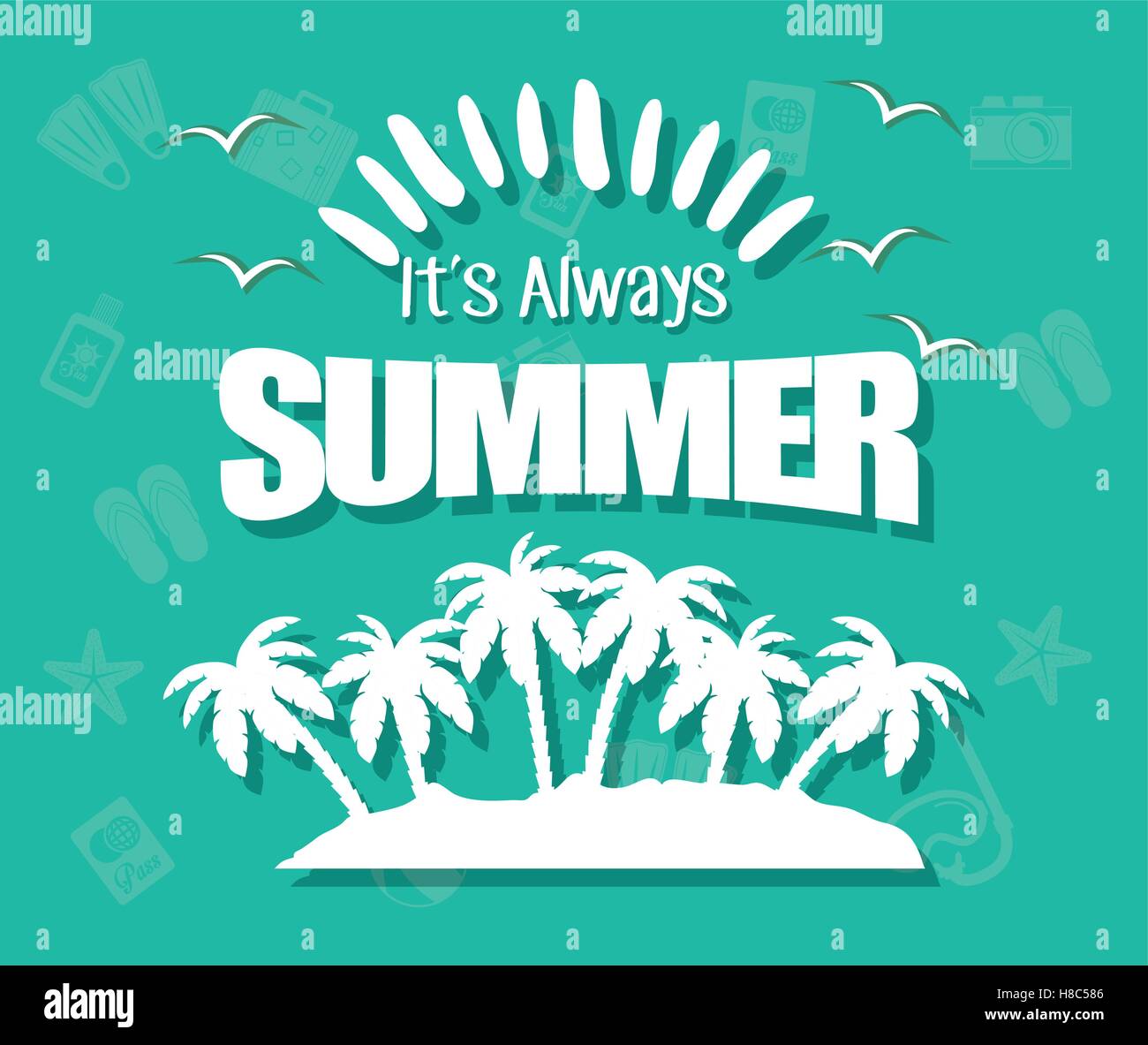 summer vacation travel Stock Vector Image & Art - Alamy