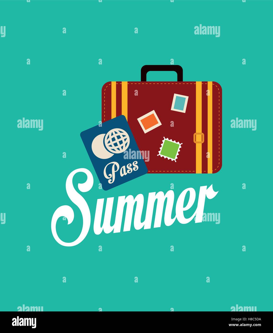 summer vacation travel Stock Vector Image & Art - Alamy