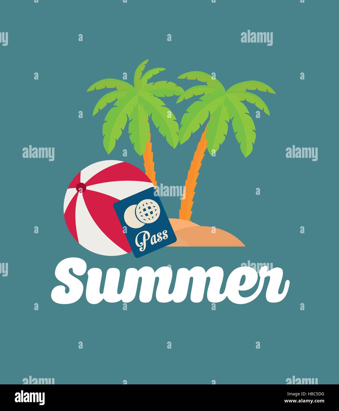 summer vacation travel Stock Vector Image & Art - Alamy