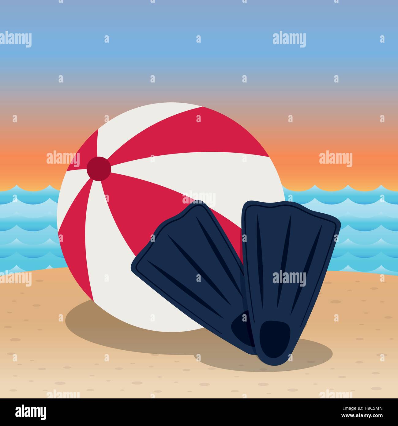 summer vacation travel Stock Vector Image & Art - Alamy