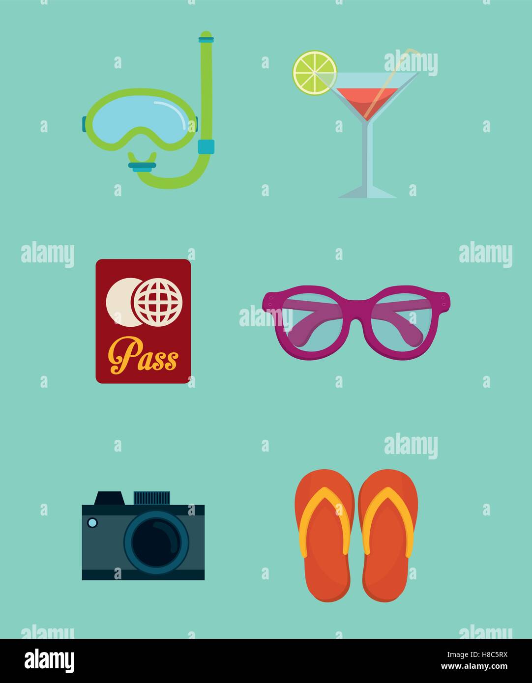 summer vacation travel Stock Vector Image & Art - Alamy