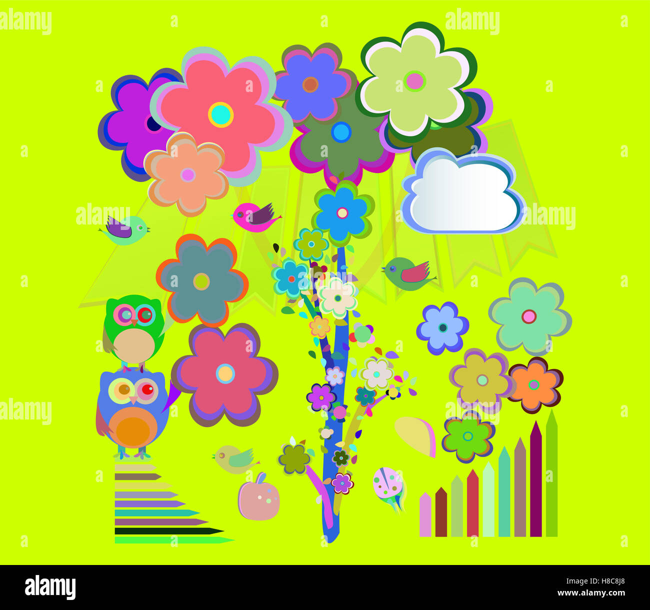 Cute birthday card hi-res stock photography and images - Alamy