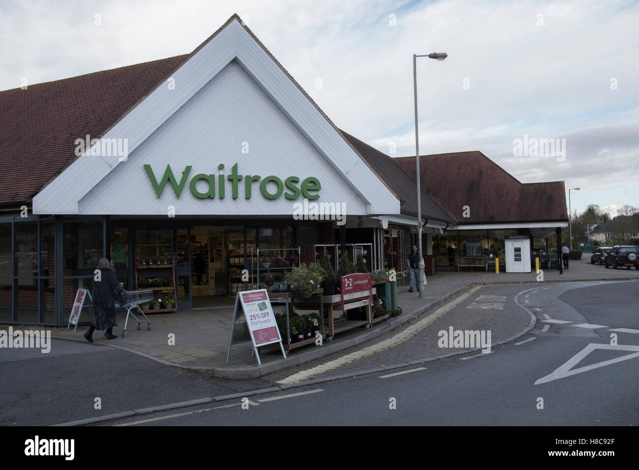 Waitrose supermarket in Gillingham Dorset, UK Stock Photo