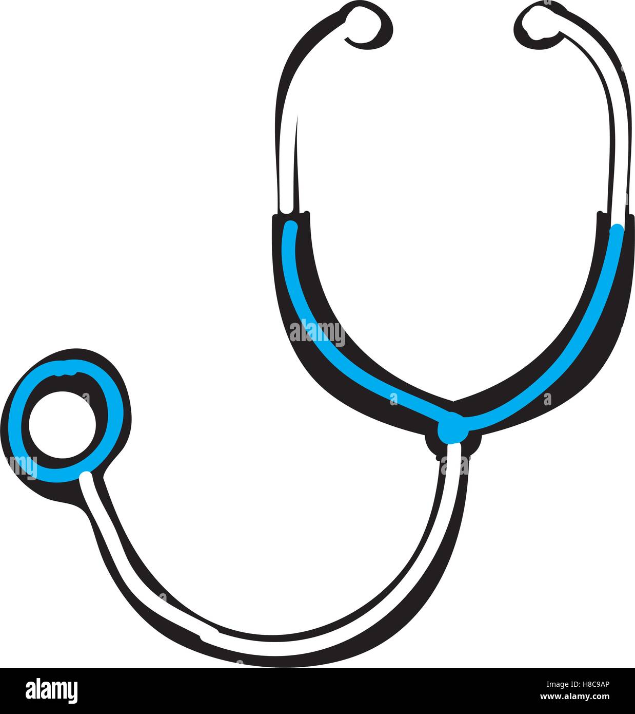 stethoscope medical icon image vector illustration design Stock Vector ...