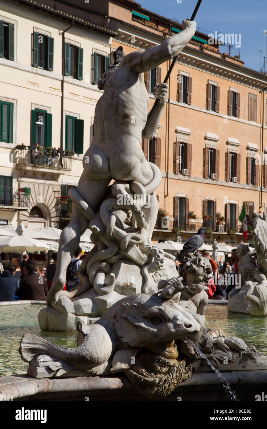 Napolean Square Rome navona square in rome Stock Photo - Alamy