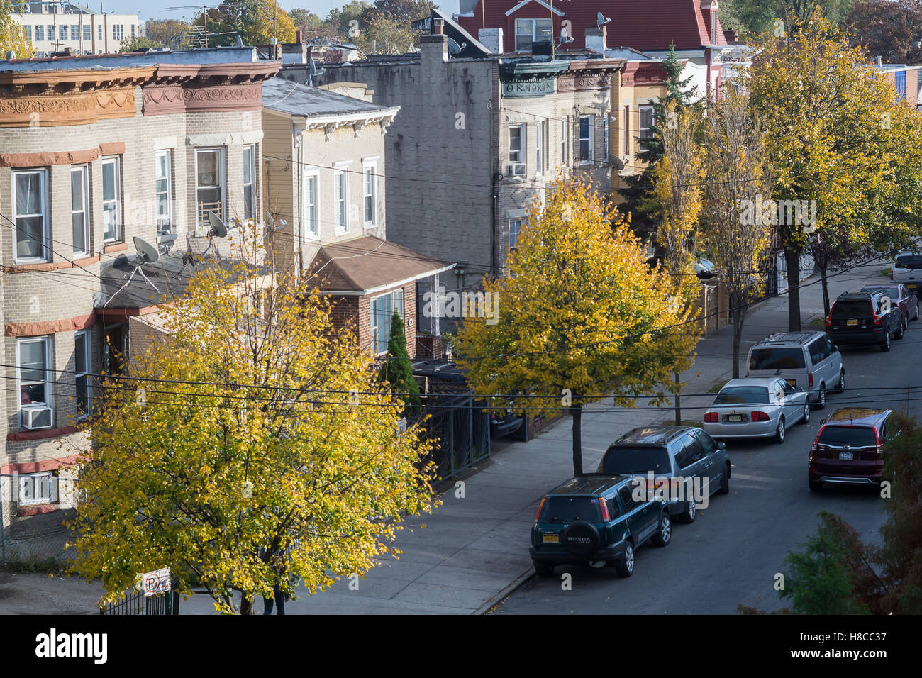 Brooklyn homes hires stock photography and images Alamy