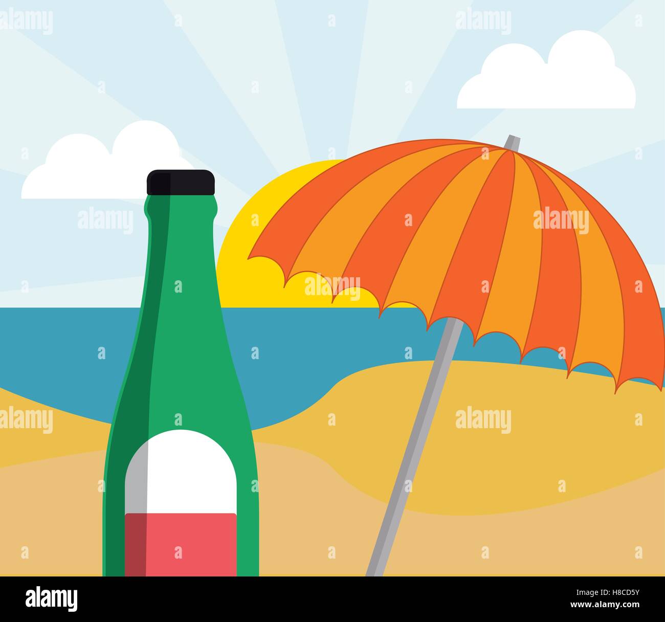 summer vacation travel Stock Vector Image & Art - Alamy