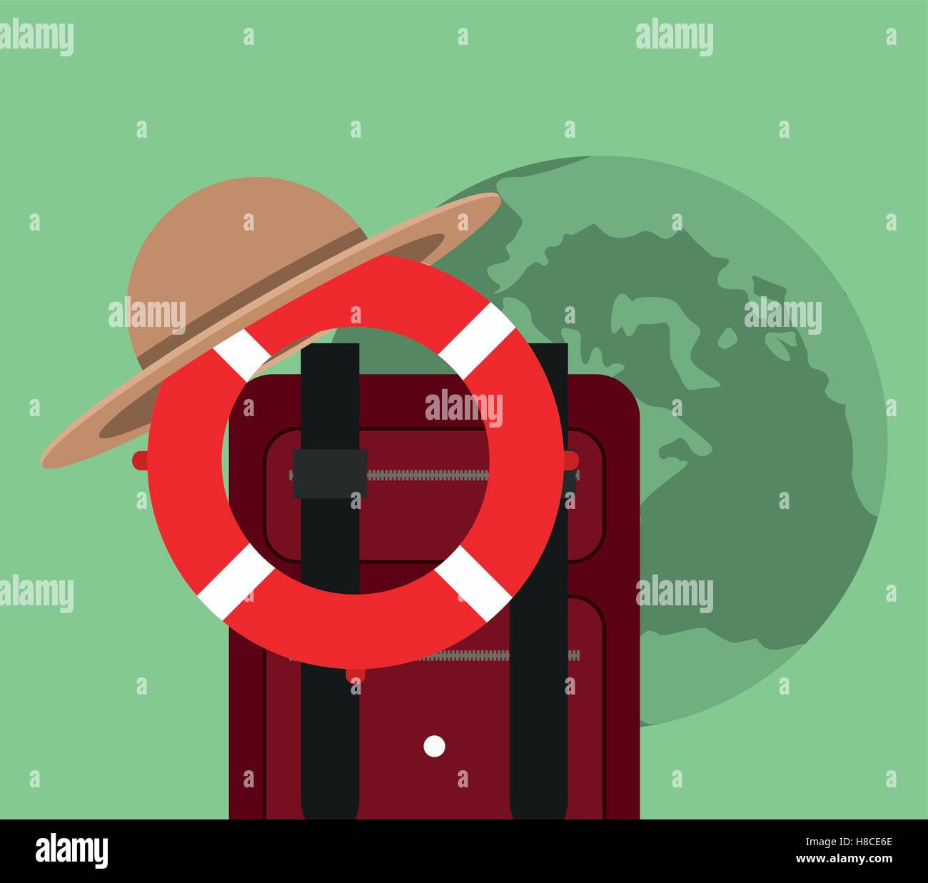 summer vacation travel Stock Vector Image & Art - Alamy
