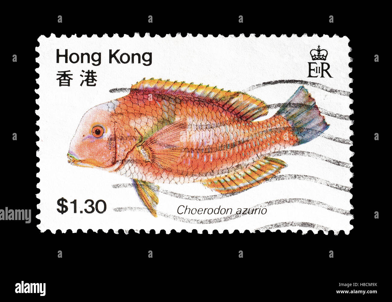 Hong Kong stamp 1981 Stock Photo