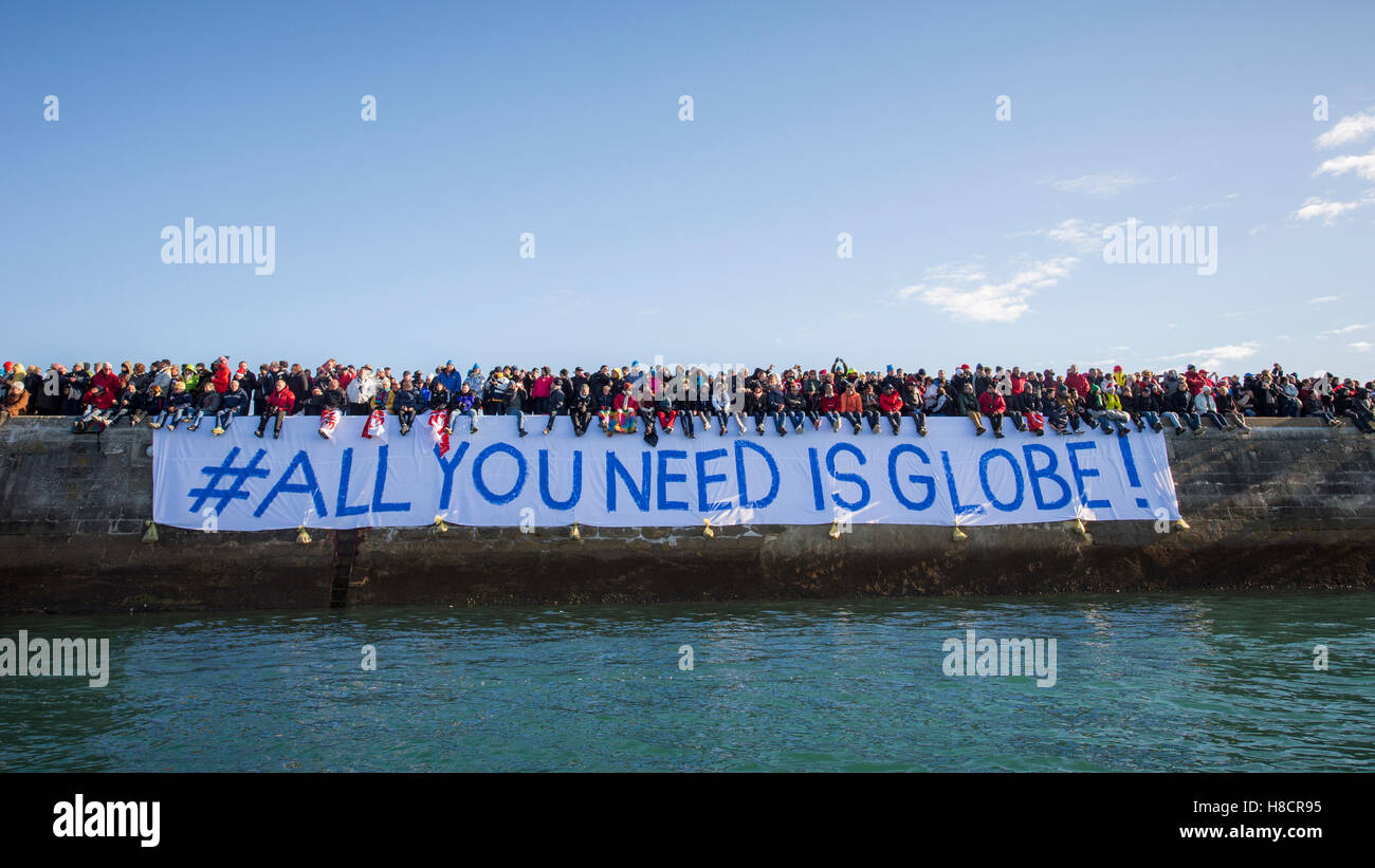 Vendée Globe 2016 Stock Photo