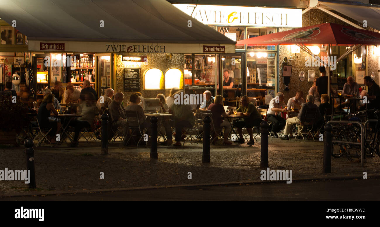 Berlin in summertime, Savignyplatz,Savigny Platz Place Square