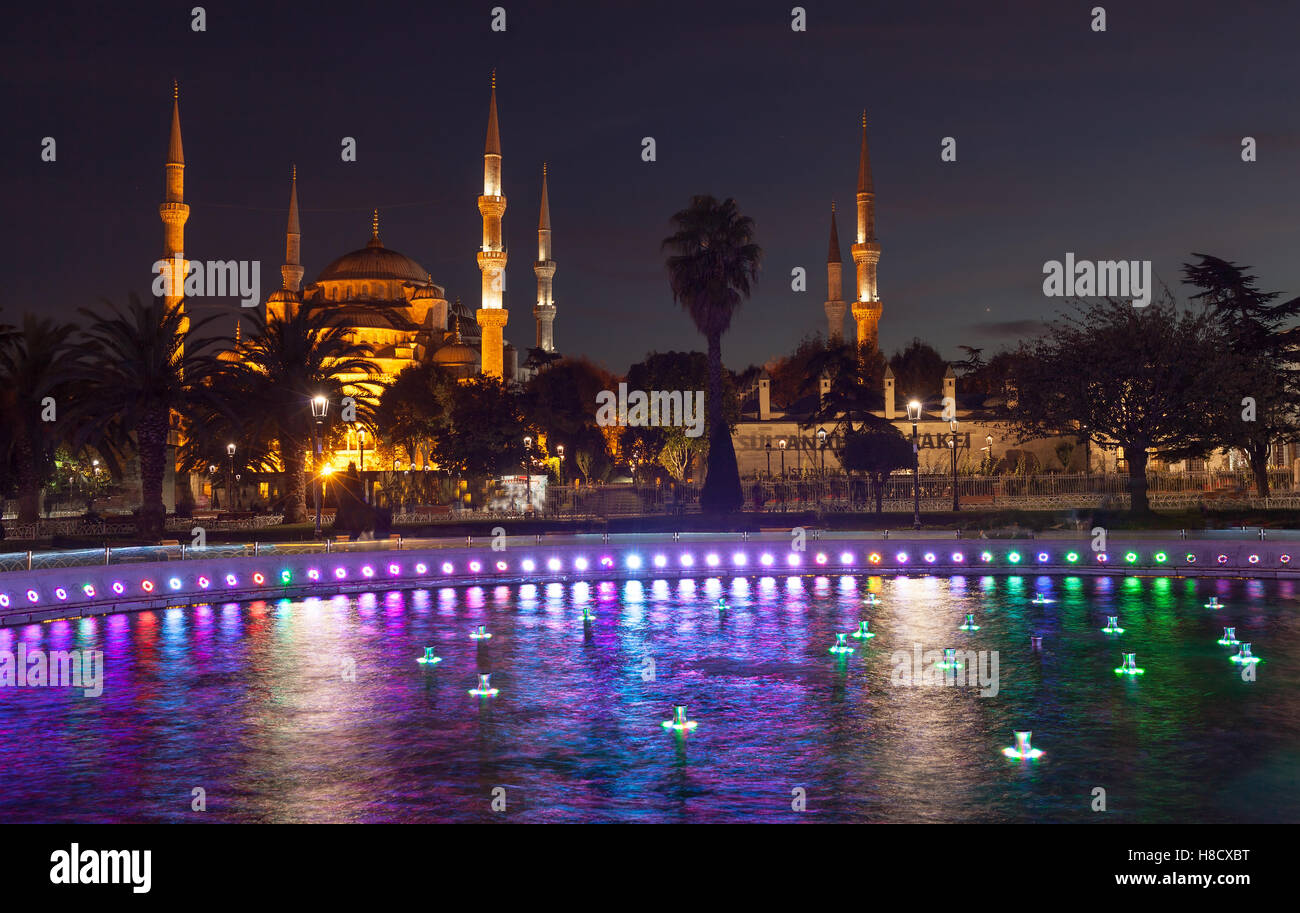 Sultan Ahmed Mosque (Blue Mosque), Istanbul, Turkey Stock Photo - Alamy