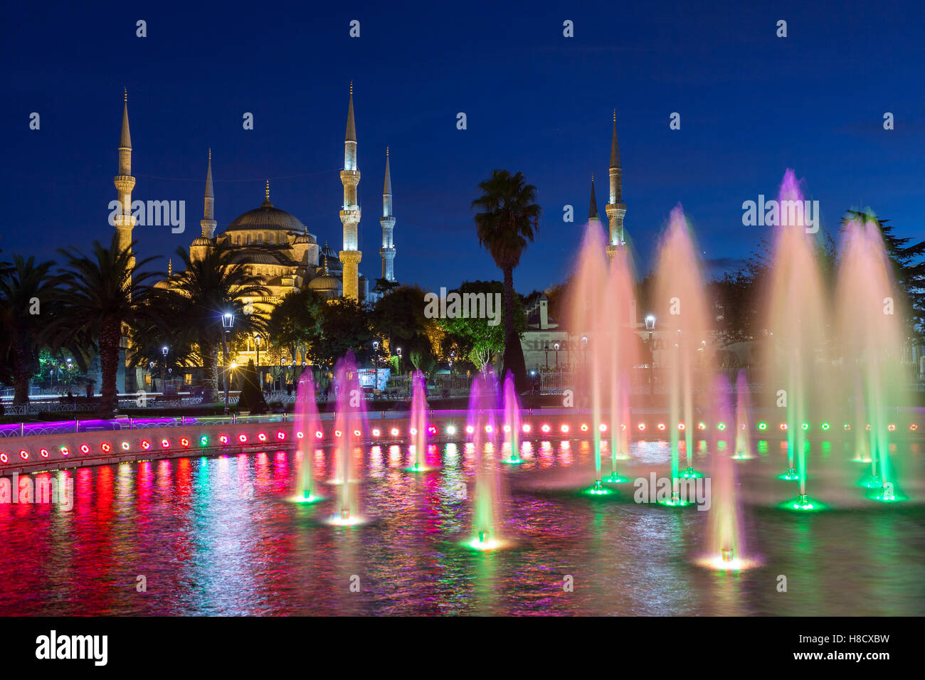 Sultan Ahmed Mosque (Blue Mosque), Istanbul, Turkey Stock Photo - Alamy