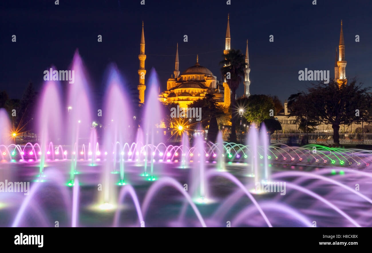 Sultan Ahmed Mosque (Blue Mosque), Istanbul, Turkey Stock Photo - Alamy