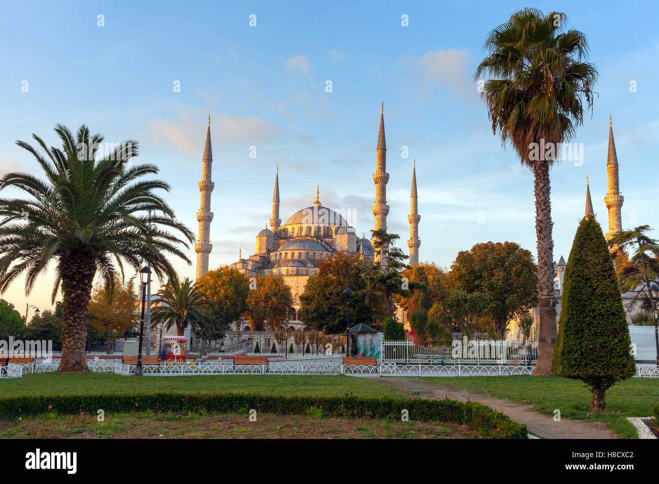 Sultan Ahmed Mosque (Blue Mosque), Istanbul, Turkey Stock Photo - Alamy