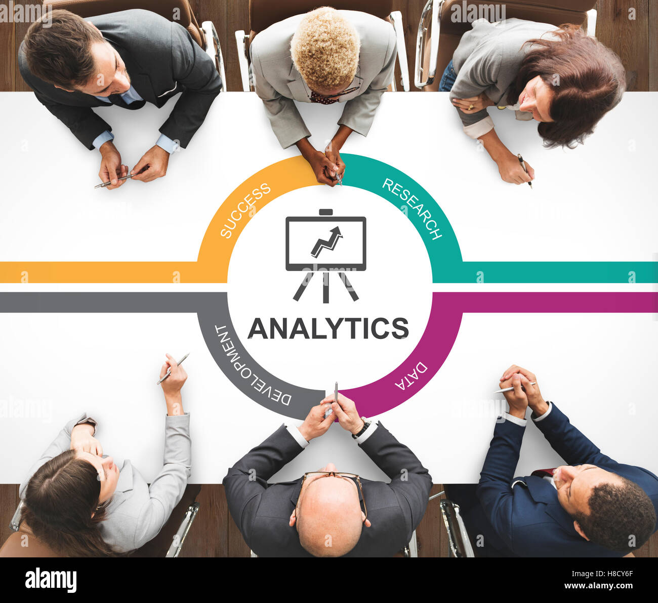 Analytics Growth Investment Marketing Progress Concept Stock Photo - Alamy