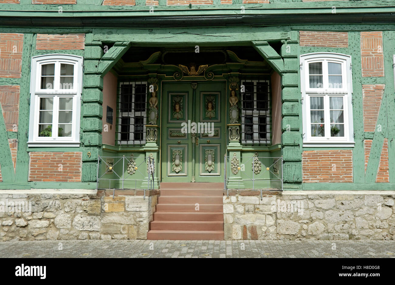 Hartwig House, Korbach, Hesse Stock Photo
