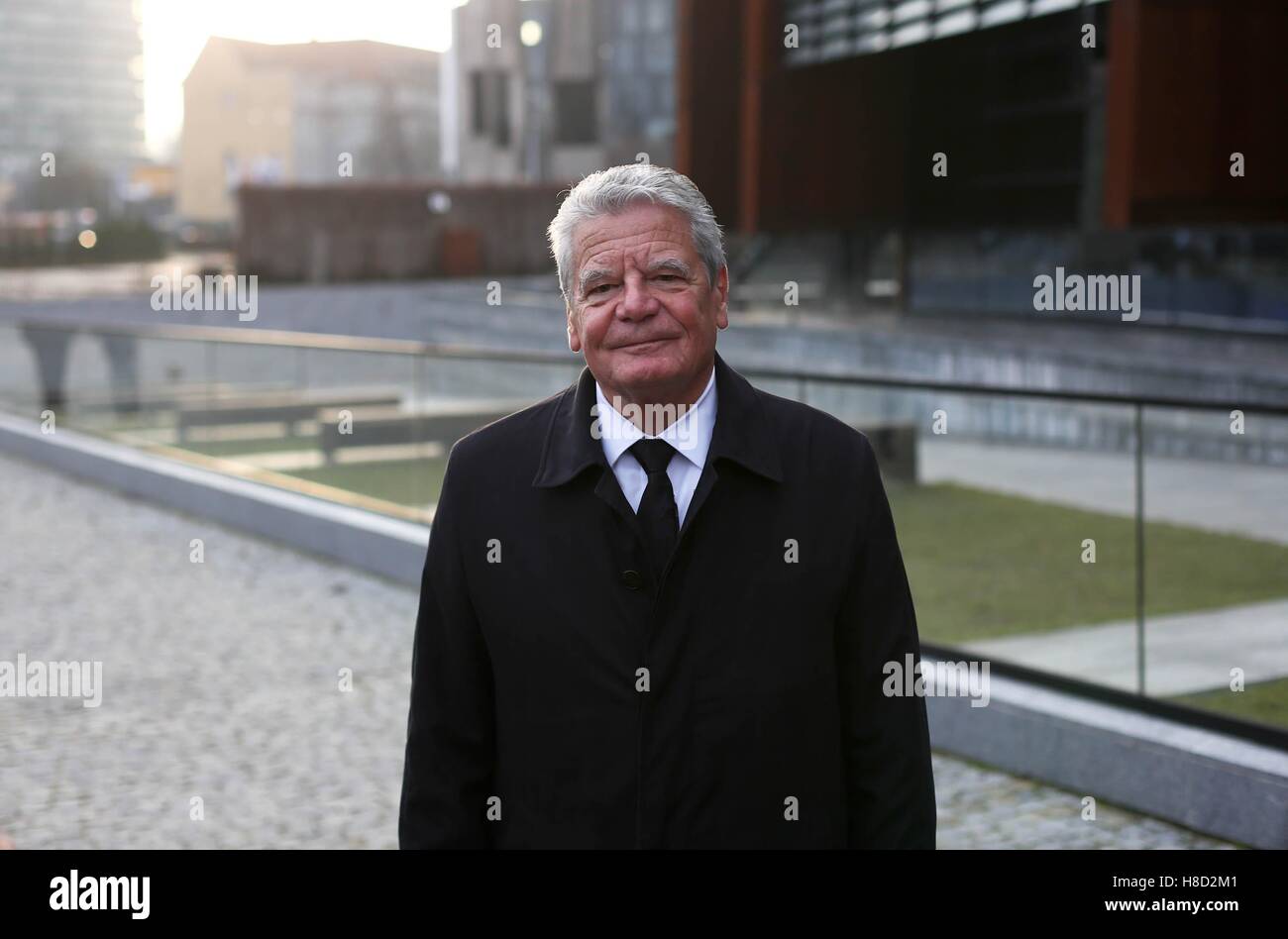 Piotr Hukalo / East News Gdansk 10 11 2016. Prezydent Niemiec Joachim Gauck z wizyta w Gdansku. n/z Joachim Gauck  The President Stock Photo