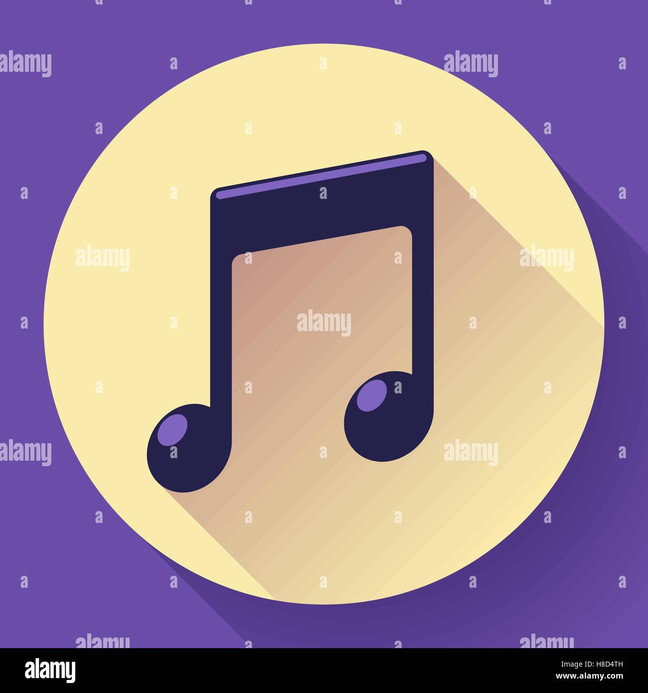 Music instruments shadow Stock Vector Images - Alamy