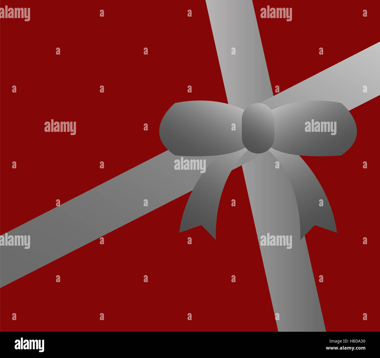 gift box with ribbon Stock Photo - Alamy