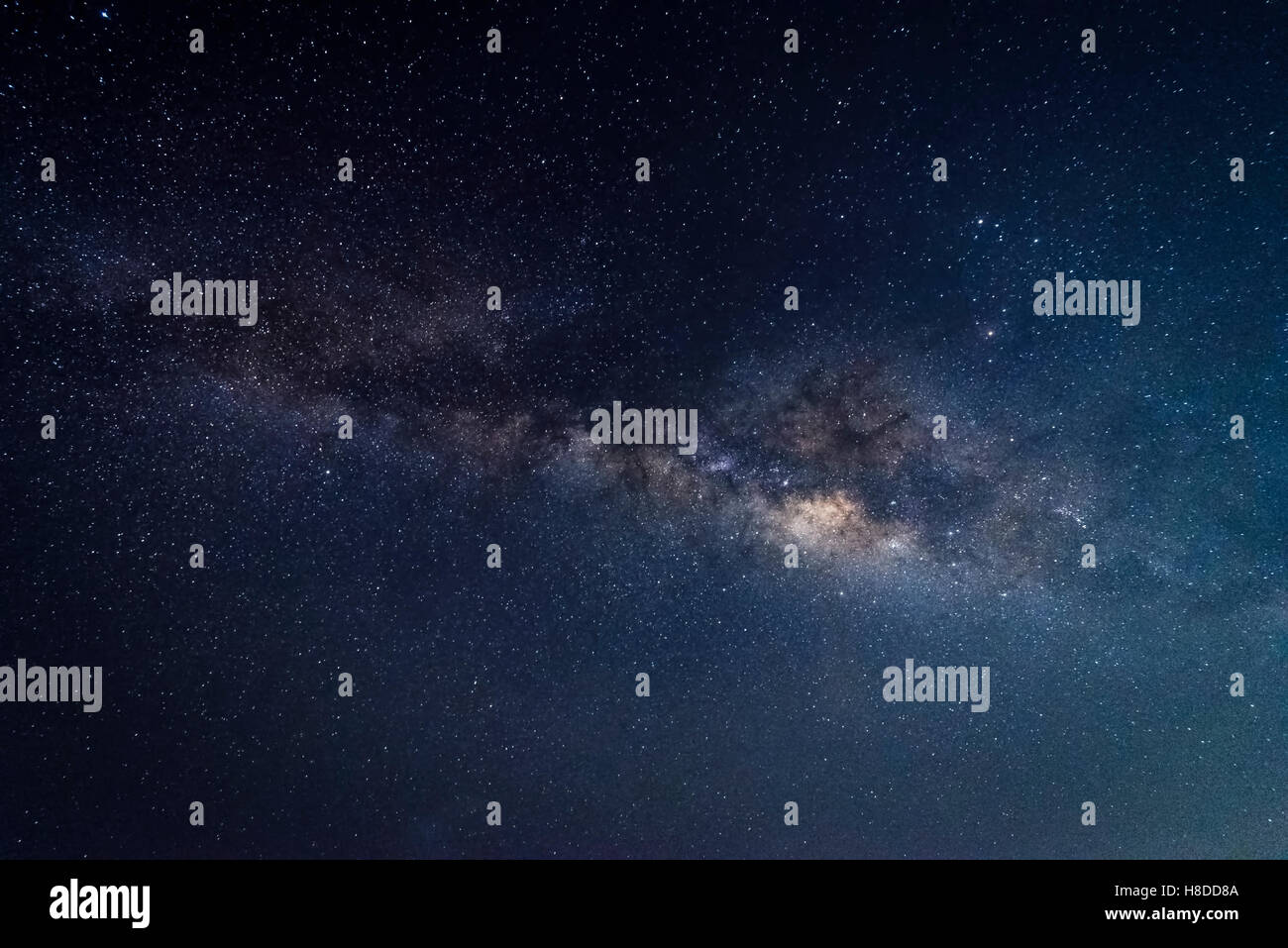 Milky Way Galaxy. High resolution. Stock Photo