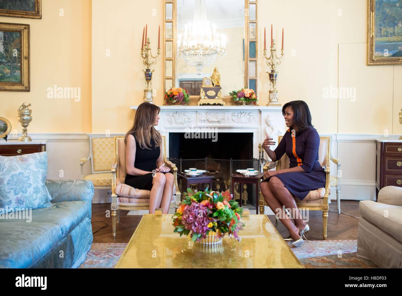 Yellow Oval Room White House High Resolution Stock Photography and Images -  Alamy