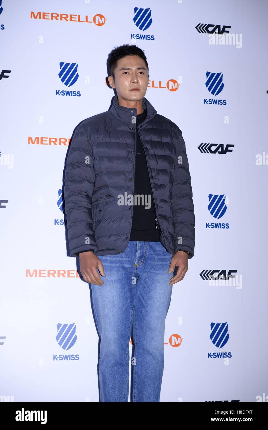 Seoul Korea 10th Nov 16 Woo Bin Kim Infinite Lee Seongjong And Apink Attend Merrell Fw Fashion Show In Seoul Korea On 10th November 16 China And Korea Rights Out C Topphoto Alamy Live News