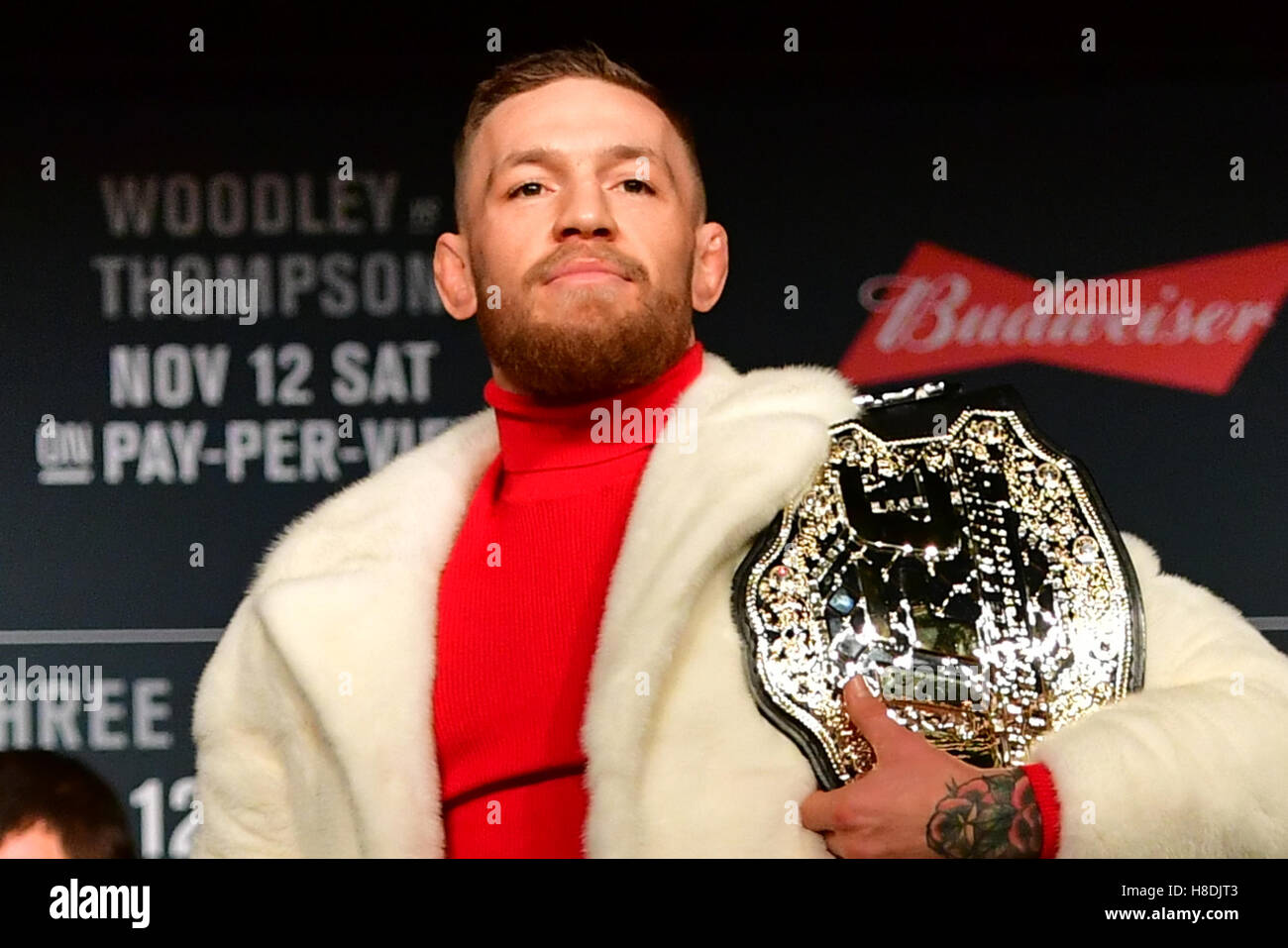 Conor Mcgregor Eddie Alvarez High Resolution Stock Photography and ...
